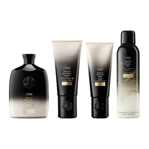 image:imageORIBE Gold Lust Shampoo Conditioner Mask amp Dry Heat Protection Spray Set